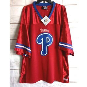 Stitches genuine MLB merchandise Philadelphia Phillies red jersey size XL